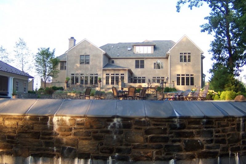 Brick Retaining Wall Dewane Landscape and Design